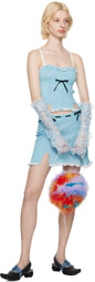 Cormio Blue Isha Miniskirt