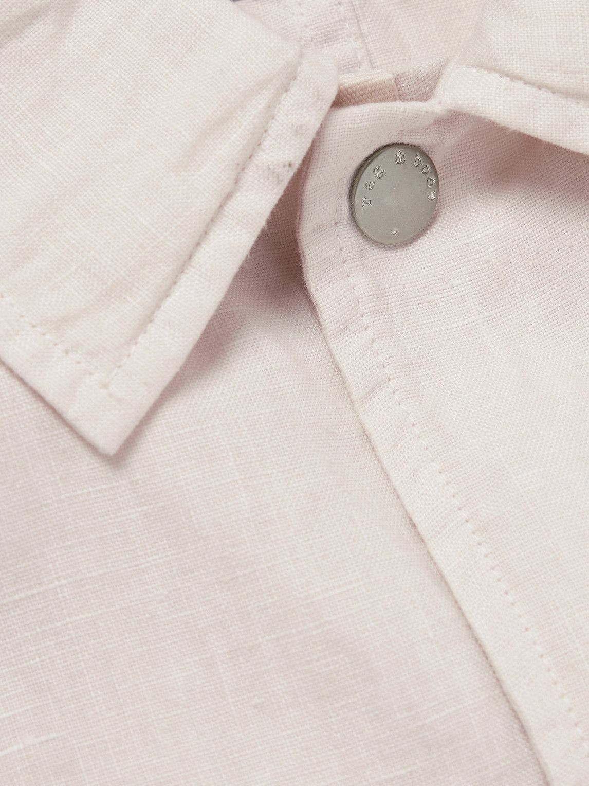 Rag & Bone - Angus Linen Shirt Jacket - Gray