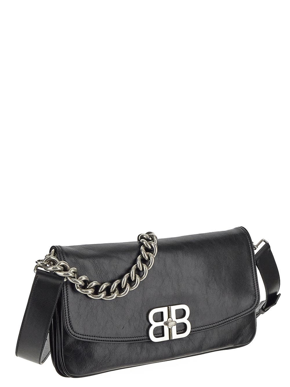 【BALENCIAGA】ブラック ミディアム BB Soft Flap バッグ Balenciaga ミディアム Bb Soft Flap バッグ ブラック | Lyst