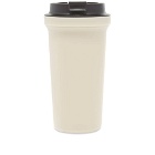 Rivers Wallmug Bearl Solid Double Walled Reusable Coffee Cup in Beige 400ml