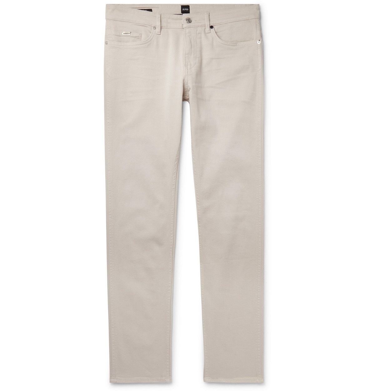Hugo Boss - Delaware Slim-Fit Stretch-Denim Jeans - Gray Hugo Boss