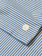 Folk - Striped Cotton-Jersey T-Shirt - Blue