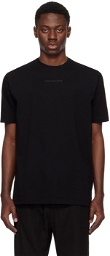 The Viridi-anne Black Embroidered T-Shirt