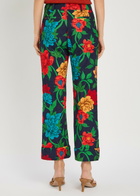 LA Double J Hendrix Floral-print Woven Trousers Multicoloured