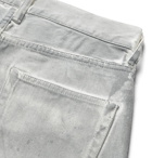 John Elliott - The Daze Skinny-Fit Paint-Splattered Denim Jeans - Gray