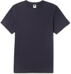 NN07 - Aspen Slub Cotton-Jersey T-Shirt - Navy