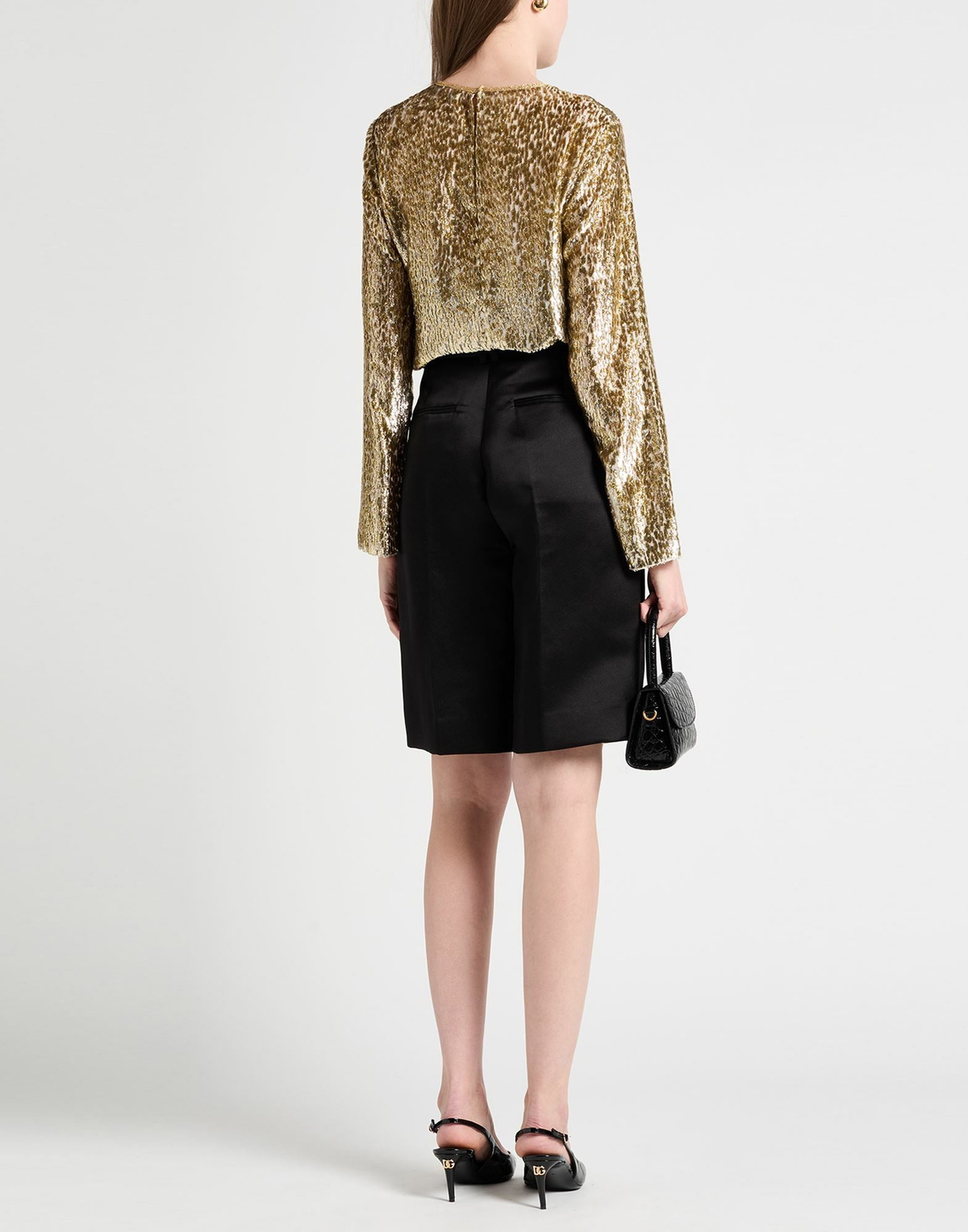 Jucca Womens Top in Gold