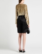 Jucca Womens Top in Gold