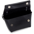 Acne Studios Black Small Leather Crossbody Bag