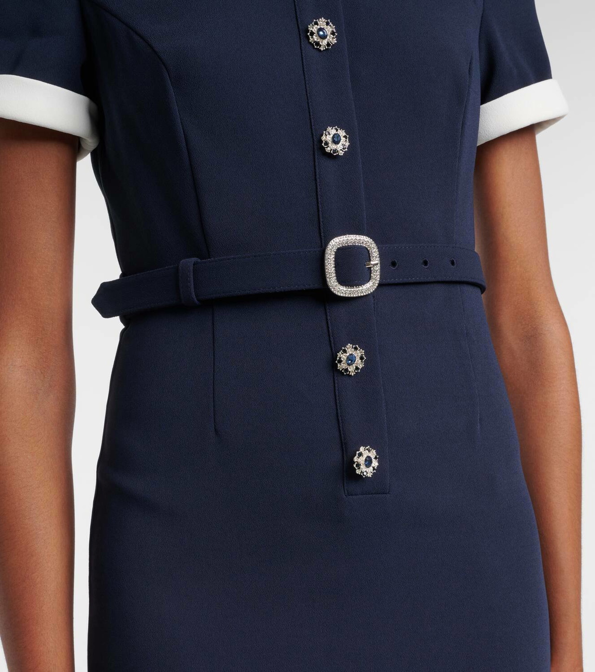 Self-Portrait Belted midi dress Self-Portrait