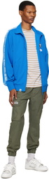 AAPE by A Bathing Ape Blue Moonface Patch Track Jacket