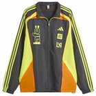 Adidas Los Angeles FC NTS Track Top in Grey/Fuchsia/Yellow