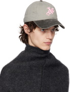 AARON ESH Gray 'AE' Cap