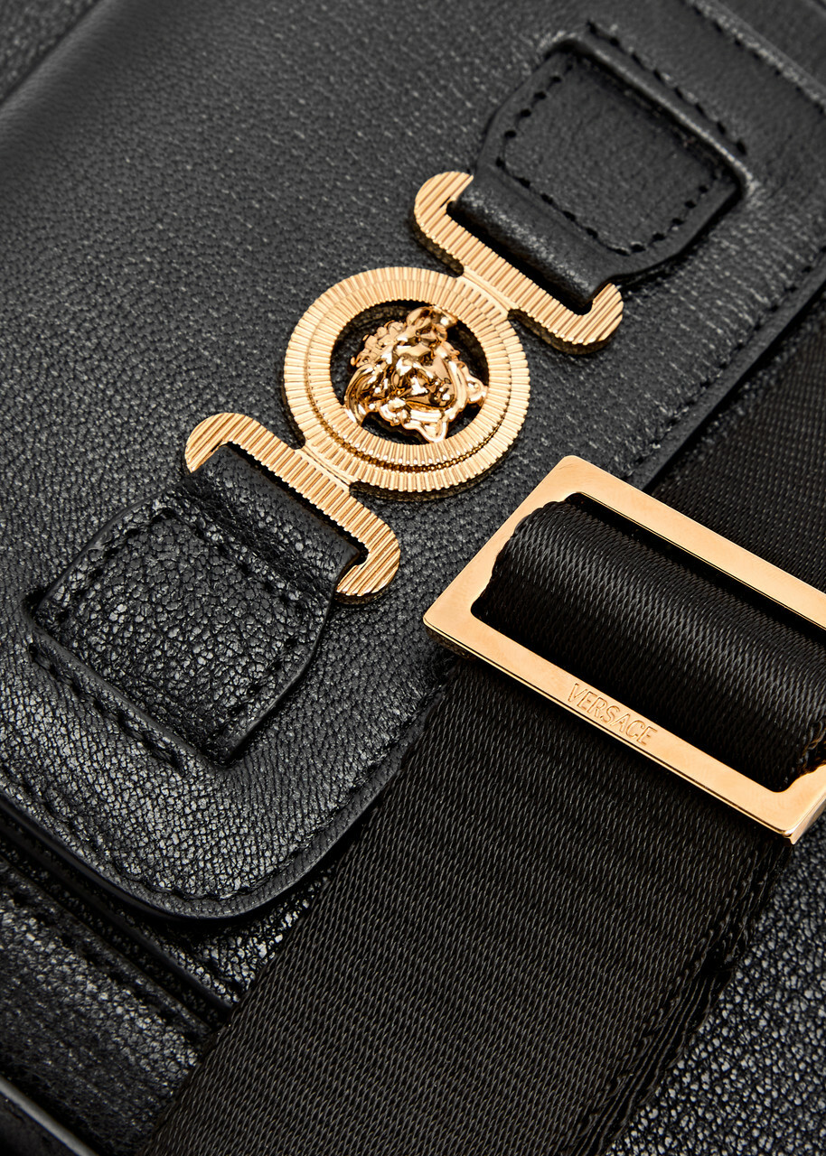 Versace Medusa Leather Cross-body bag - Black - One Size