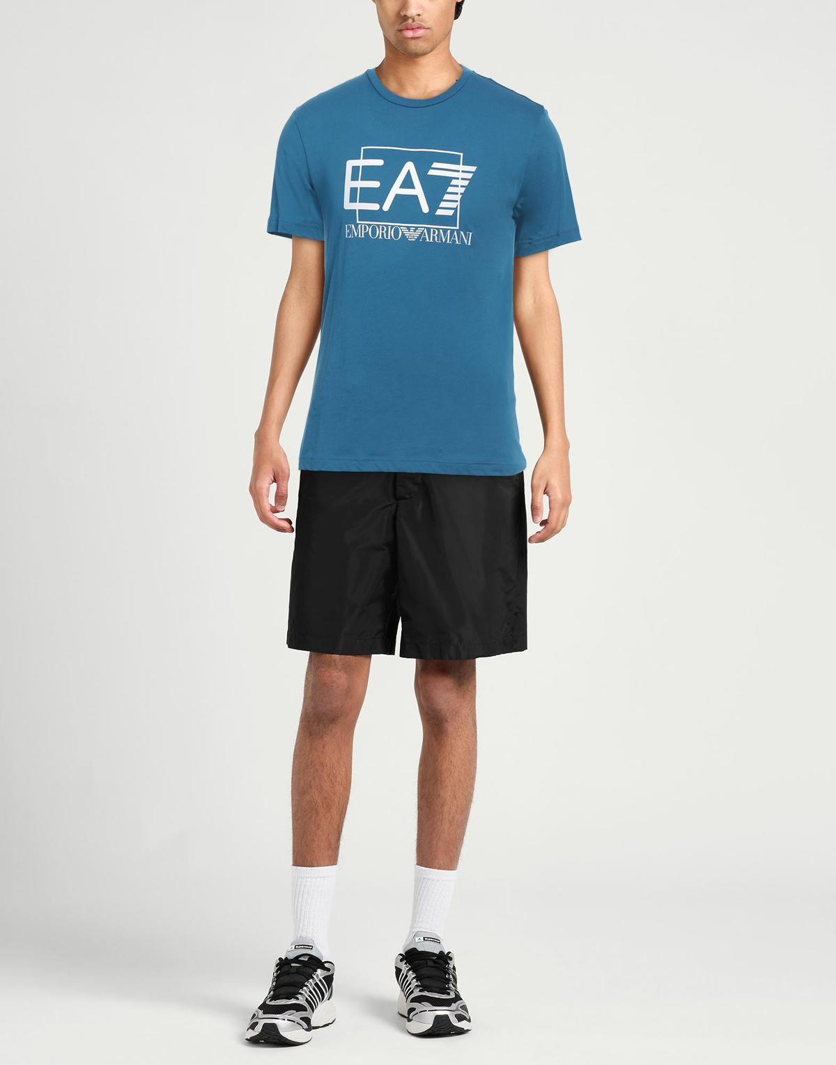 Ea7 Mens T-shirt Deep teal