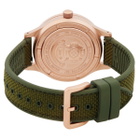 Bulova Mil Ships 150th Anniversary Special Edition Automatic Green Dial Watch 98A324