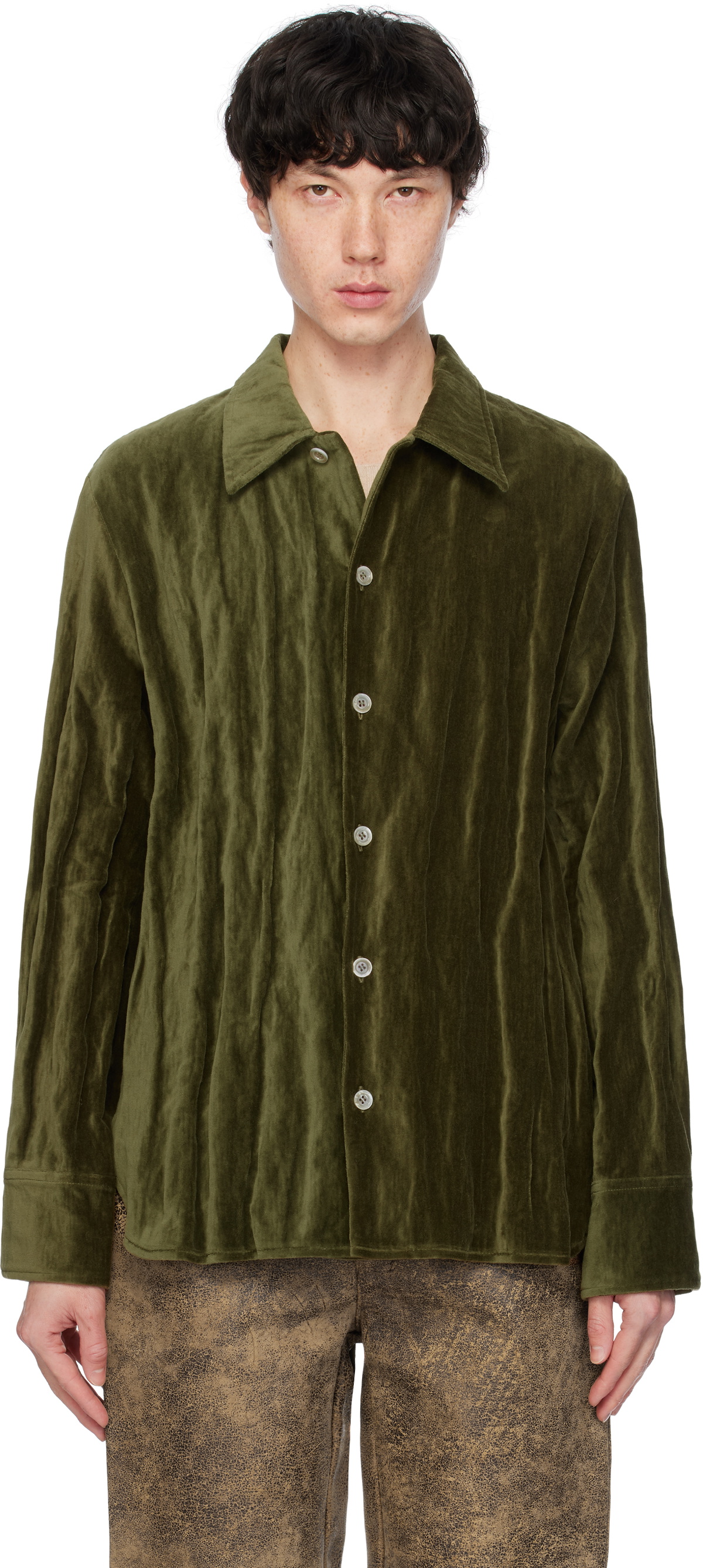 Séfr Khaki Ignacio Overshirt Shirt