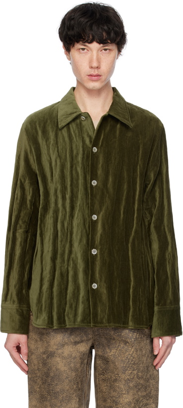 Photo: Séfr Khaki Ignacio Overshirt Shirt