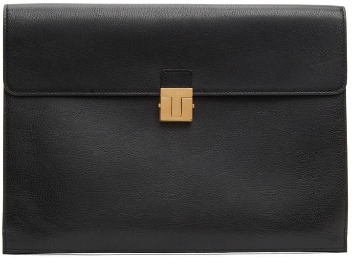 Photo: TOM FORD Black Polished Goat Document Holder