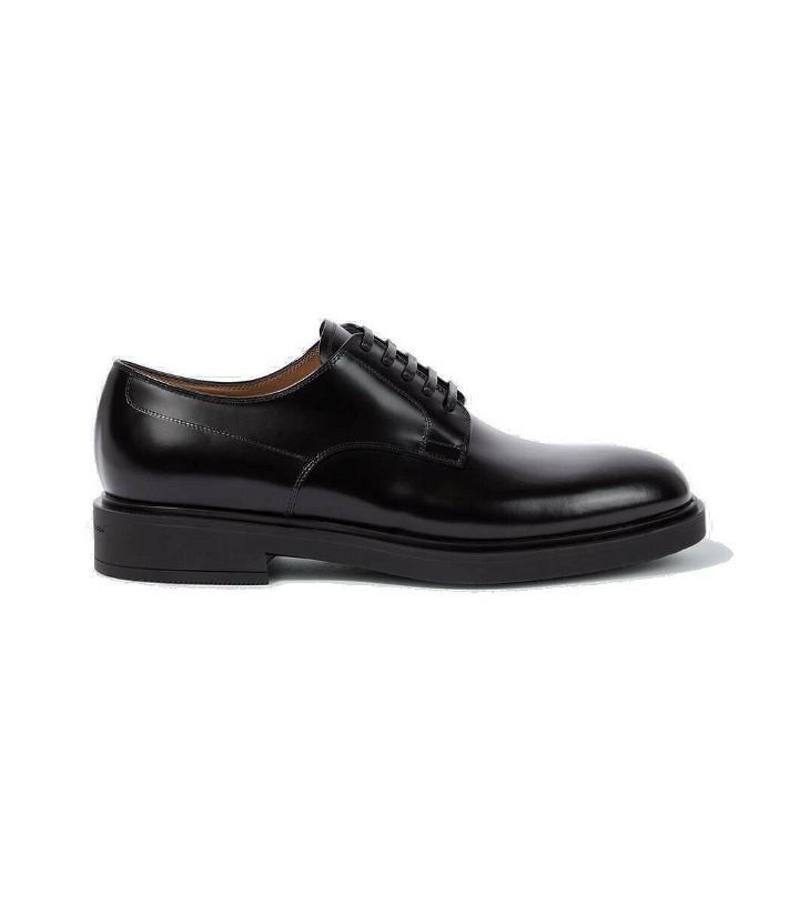 Photo: Gianvito Rossi William leather Derby shoes