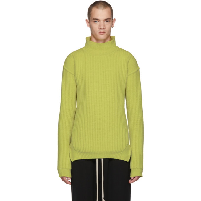 Photo: Rick Owens Green Fisherman Turtleneck