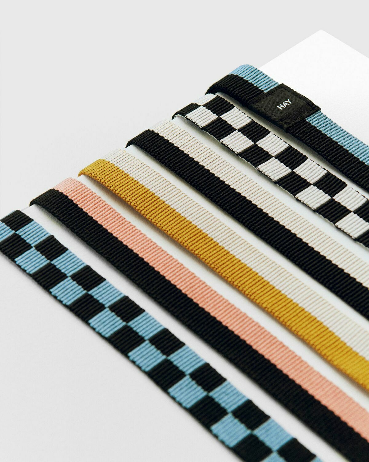 HAY HAY Dogs Leash-Flat M/L black/white Mens Pet Care