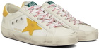 Golden Goose White Super-Star Sneakers