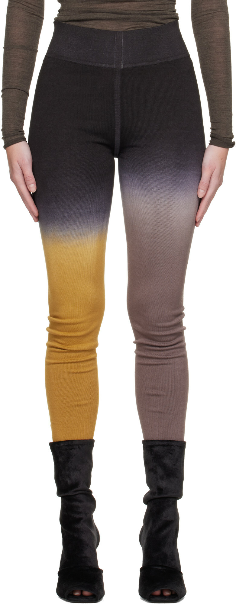 Rick Owens Multicolor Tower Leggings