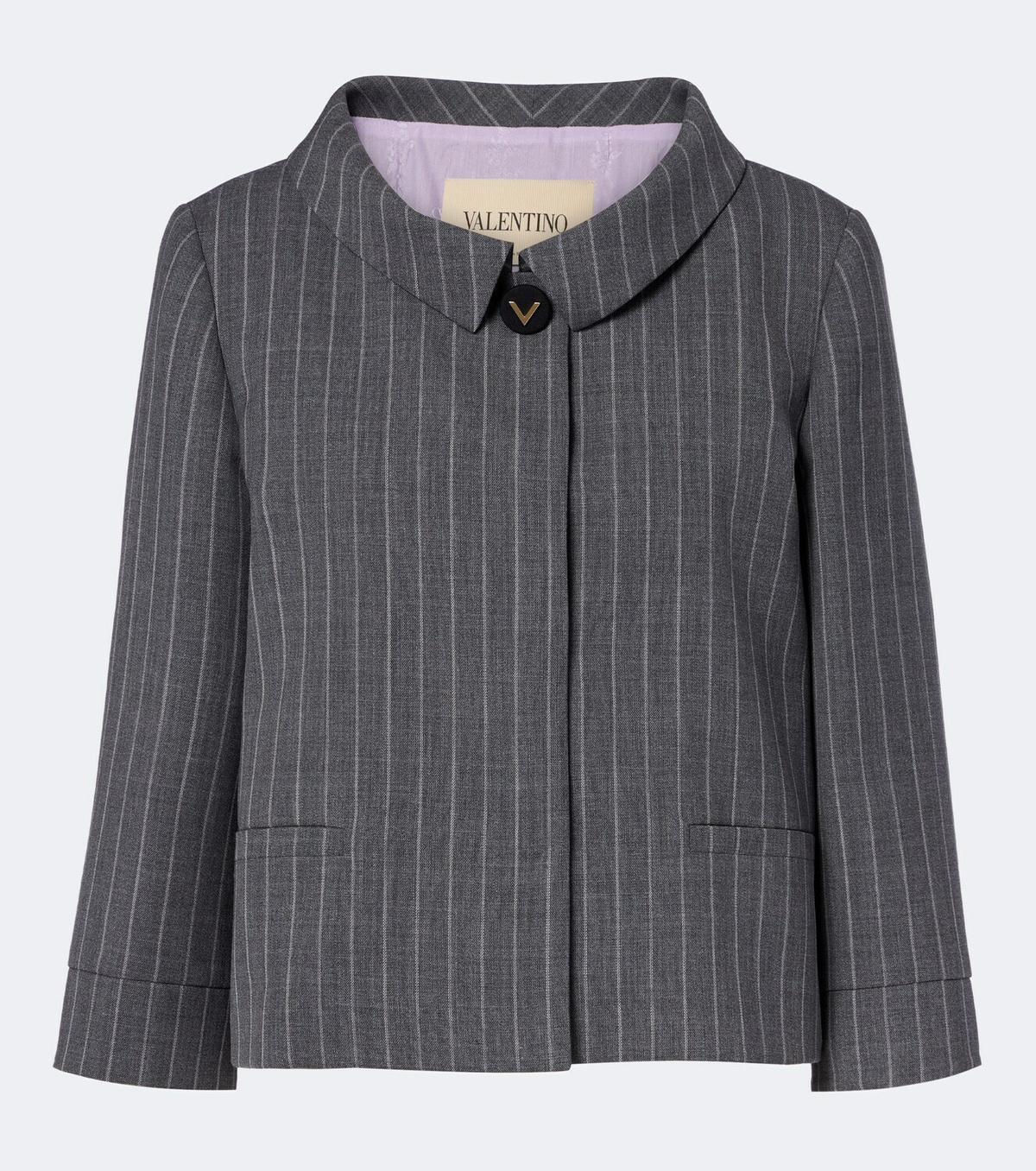 Valentino Pinstripe virgin wool jacket