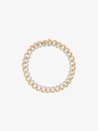 SHAY 18K Yellow And White Gold Medium Link Diamond Bracelet