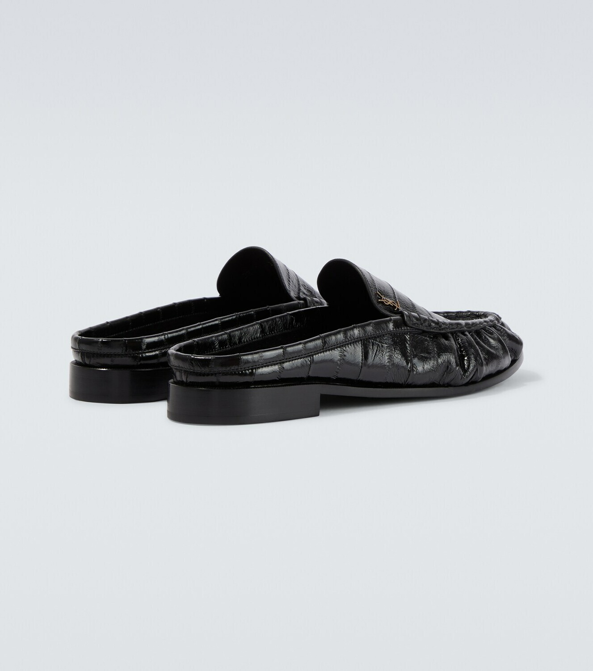 Saint Laurent Le Loafer leather mules