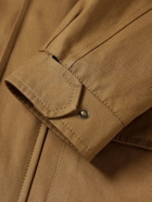 MP Massimo Piombo - Cotton-Drill Field Jacket - Brown