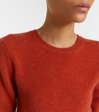 Saint Laurent Cropped cashmere sweater