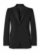 Favourbrook - Hampton Slim-Fit Grosgrain-Trimmed Wool Tuxedo Jacket - Black