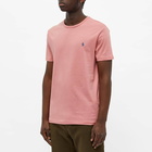 Polo Ralph Lauren Men's Custom Fit T-Shirt in Desert Rose