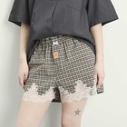 Martine Rose Women's French Knickers in Black/Green