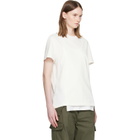 Maison Margiela White Double Layered T-Shirt
