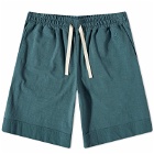 Jil Sander Men's Cotton Shorts in Seaweed