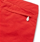 TOM FORD - Slim-Fit Mid-Length Swim Shorts - Red