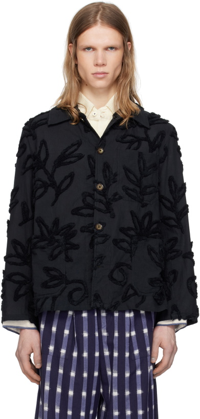Photo: HARAGO Black Chore Jacket
