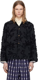HARAGO Black Chore Jacket