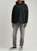 True Religion Rocco Distressed Slim-leg Jeans Grey