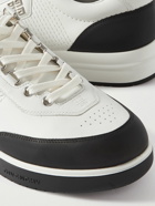 Givenchy - G-4 Logo-Appliquéd Leather Sneakers - White