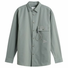 and wander Men's Dry Breathable Shirt in Blue Grey