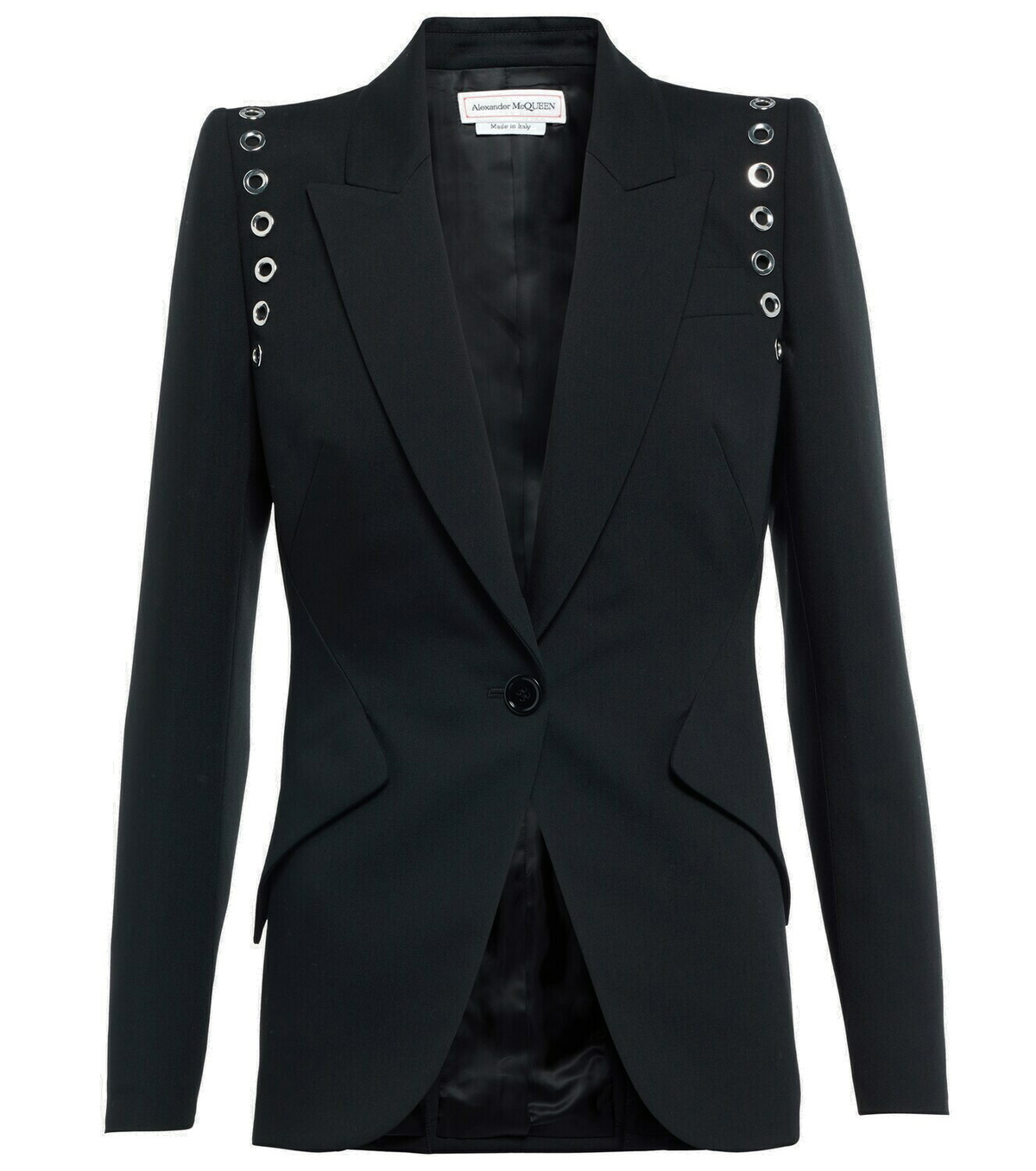 23AW NEW】Alexander mcqueen_man / ワイドショルダー コート