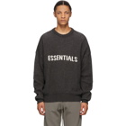 Essentials Grey Logo Sweatshirt