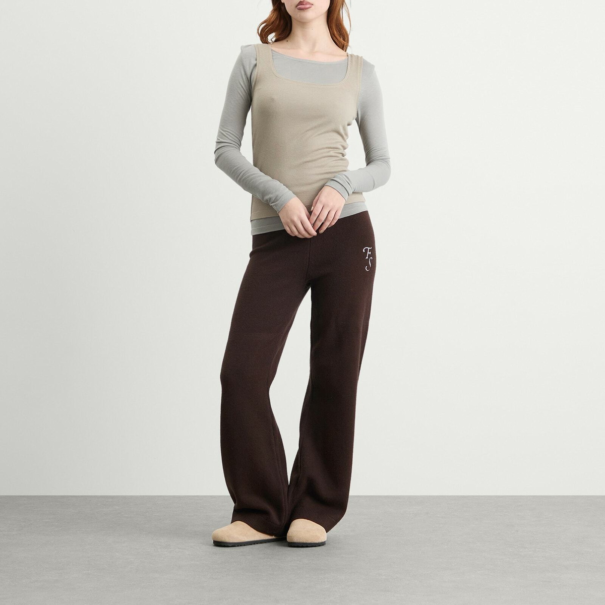 4th & Reckless Women's Jackson Trouser in Chocolate