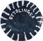 Ottolinger SSENSE Exclusive Navy Logo Plate