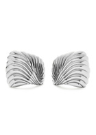 Missoma Ripple Silver-plated Stud Earrings - One Size