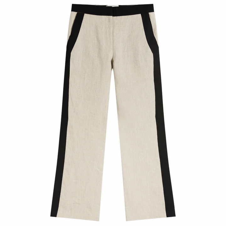 Photo: Coperni Women's Taped Tailored Pants in Beige